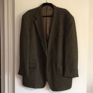 Vintage Burberry’s 46R wool blazer sports coat Boyd’s Philadelphia FLAWS